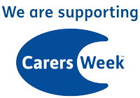 We are Supporting Carers Week logo
