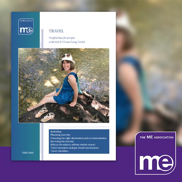 Cover of ME Association Travel Booklet